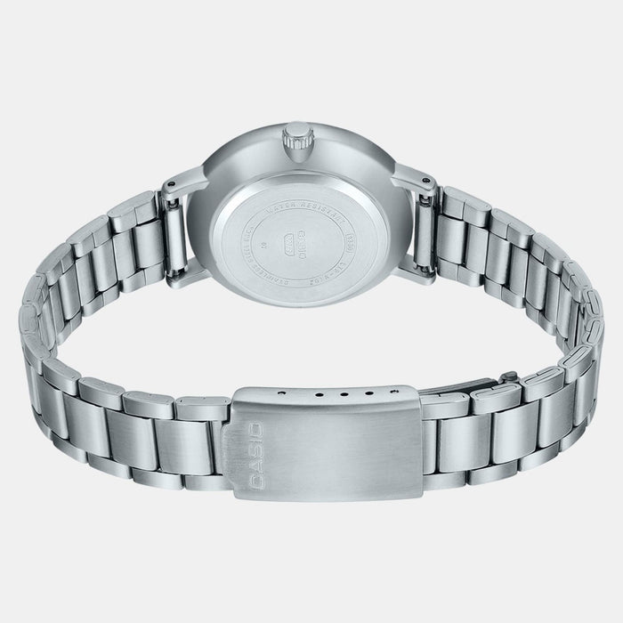 Enticer Women Quartz Black Dial Analog Stainless Steel Watch A1997