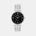 Enticer Women Quartz Black Dial Analog Stainless Steel Watch A2153