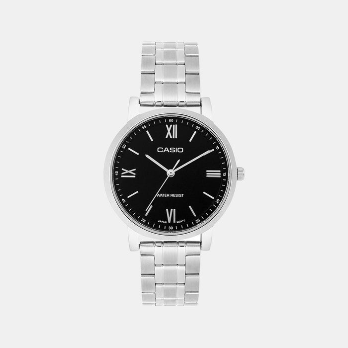 Enticer Women Quartz Black Dial Analog Stainless Steel Watch A2153