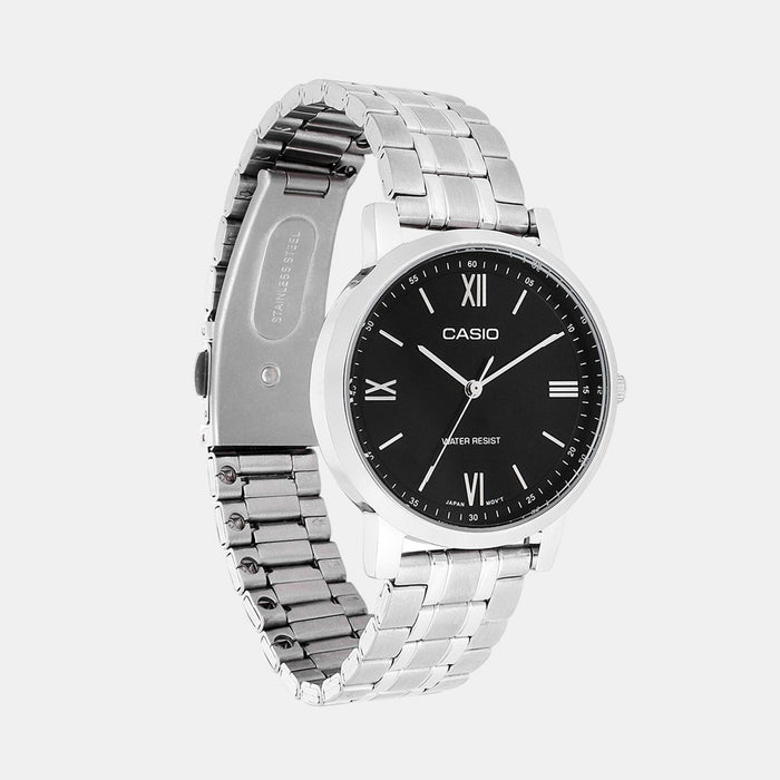 Enticer Women Quartz Black Dial Analog Stainless Steel Watch A2153