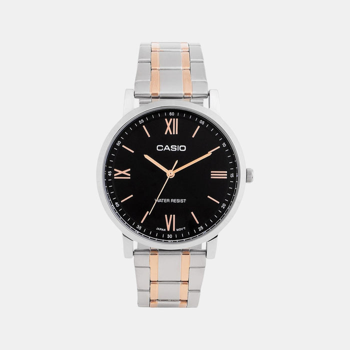 Enticer Women Quartz Black Dial Analog Stainless Steel Watch A2157