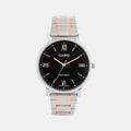 Enticer Women Quartz Black Dial Analog Stainless Steel Watch A2157