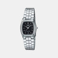 Enticer Women Quartz Black Dial Analog Stainless Steel Watch A2270