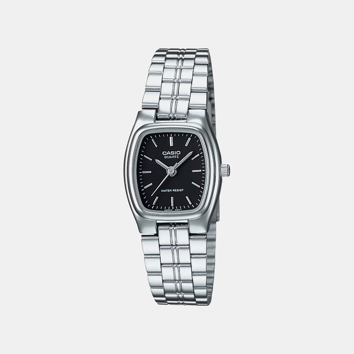 Enticer Women Quartz Black Dial Analog Stainless Steel Watch A2270