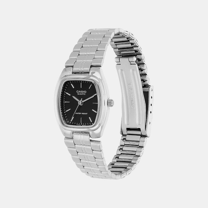 Enticer Women Quartz Black Dial Analog Stainless Steel Watch A2270