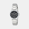 Enticer Women Quartz Black Dial Multi-Function Stainless Steel Watch A1146