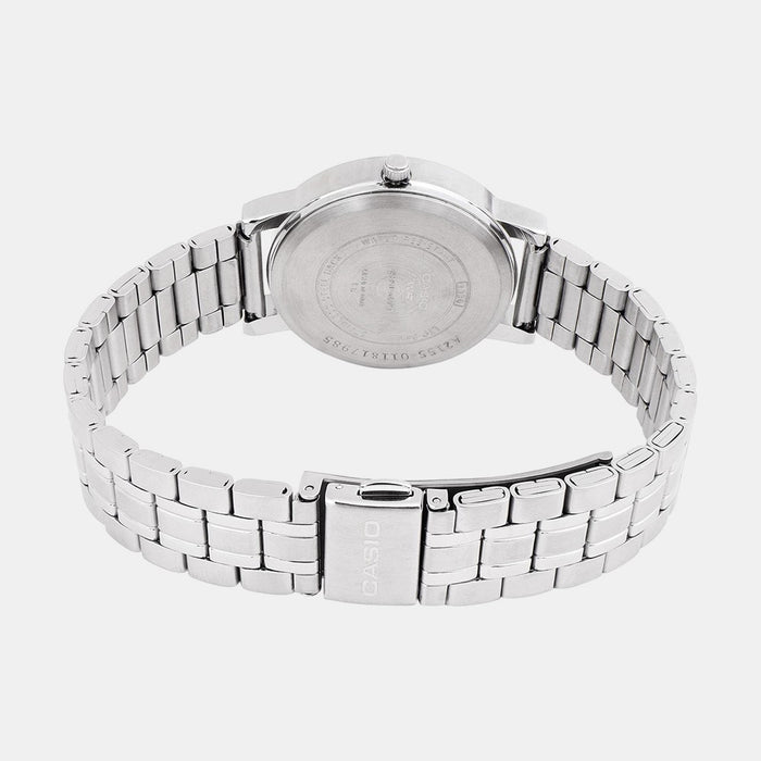 Enticer Women Quartz Blue Dial Analog Stainless Steel Watch A2155