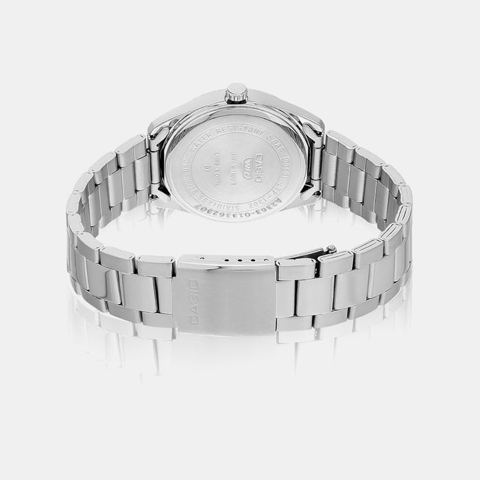 Enticer Women Quartz Blue Dial Analog Stainless Steel Watch A2363