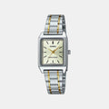 Enticer Women Quartz Gold Dial Analog Stainless Steel Watch A2294