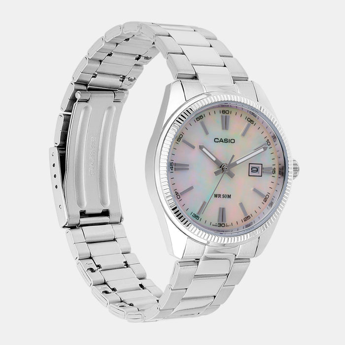 Enticer Women Quartz Mother Of Pearl Dial Analog Stainless Steel Watch A2364