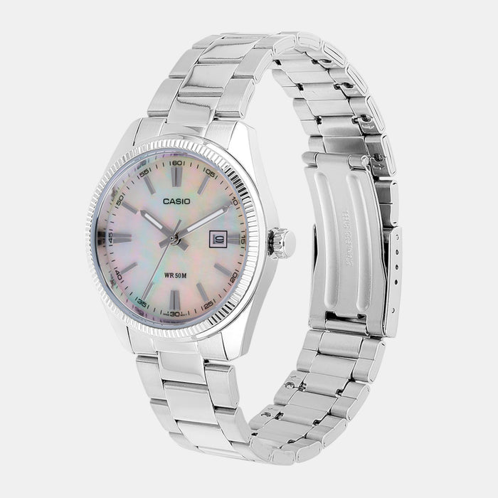 Enticer Women Quartz Mother Of Pearl Dial Analog Stainless Steel Watch A2364
