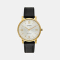 Enticer Women Quartz Silver Dial Analog Leather Watch A2161