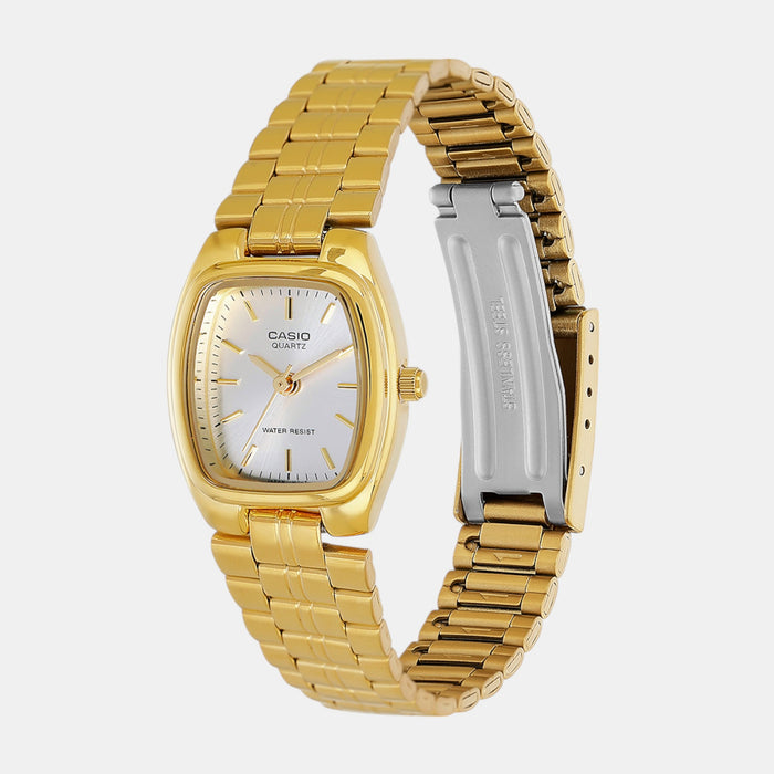 Enticer Women Quartz Silver Dial Analog Stainless Steel Watch A2273