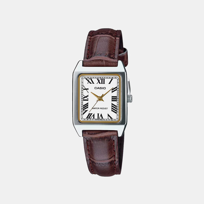 Enticer Women Quartz White Dial Analog Leather Watch A2288