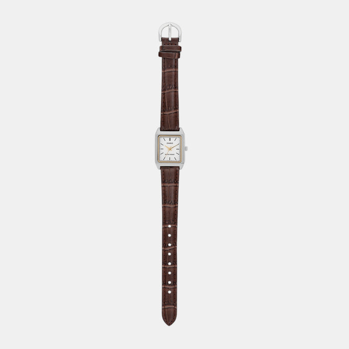 Enticer Women Quartz White Dial Analog Leather Watch A2290