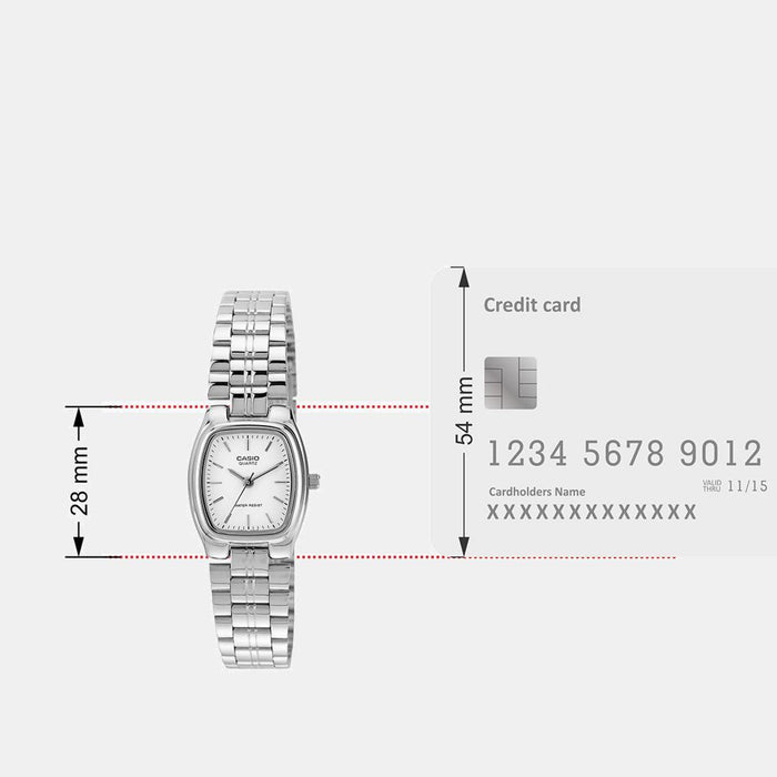 Enticer Women Quartz White Dial Analog Stainless Steel Watch A2271