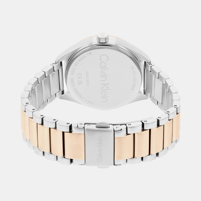 Enticing Women Quartz Silver Dial Analog Stainless Steel Watch 25200317