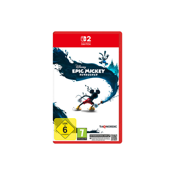 Disney Epic Mickey Rebrushed für Nintendo Switch 2 in Originalverpackung - Vorderseite