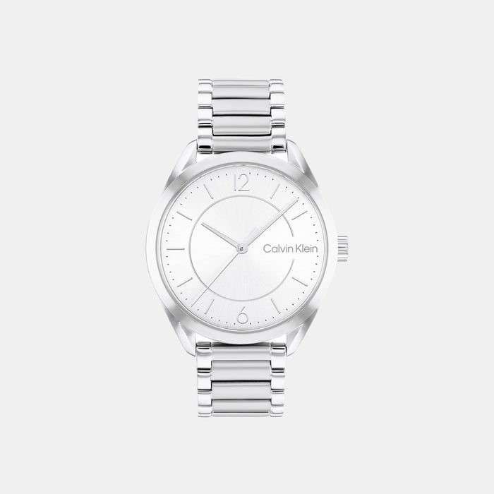 Calvin Klein Round Silver Analog watch