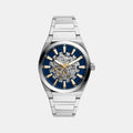 Fossil Round Blue Analog watch