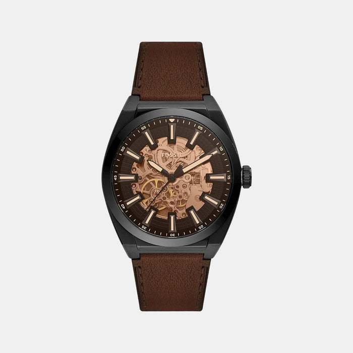 Fossil Round Black Analog watch