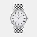 Tissot Round Silver Analog watch