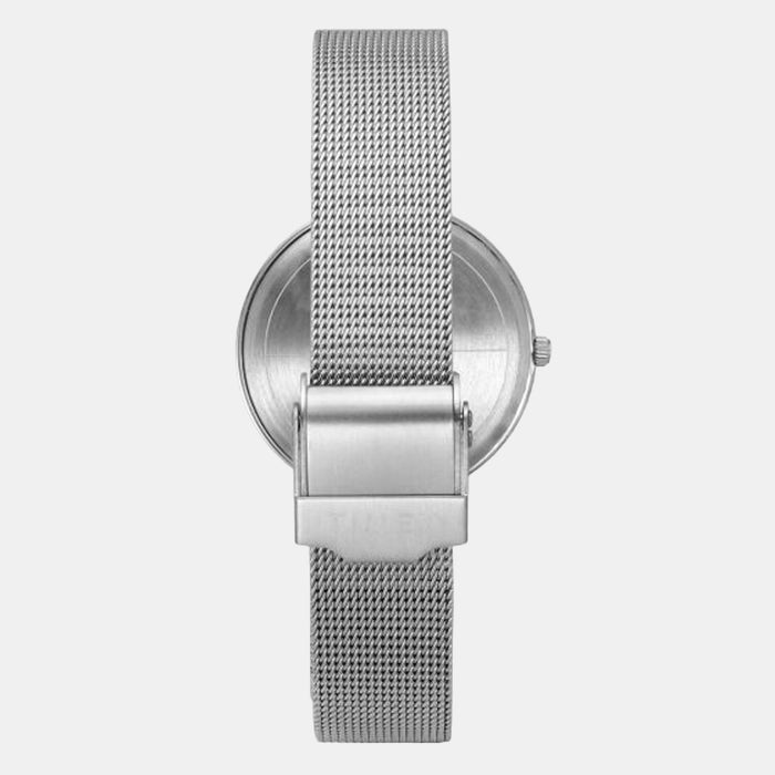 Fashion Women Quartz Blue Dial Multi-Function Stainless Steel Watch TW000X241