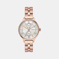 Timex Round Silver Chronograph watch
