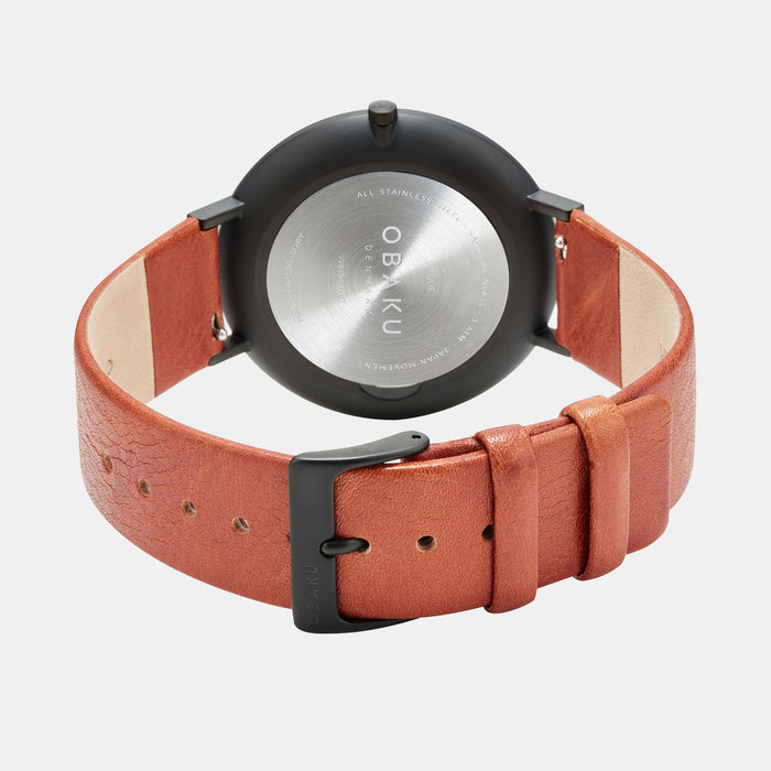 Obaku Brass Round watch