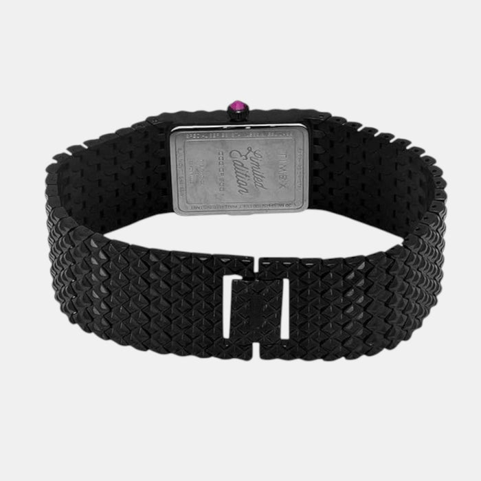 Fria Women Quartz Magenta Dial Analog Stainless Steel Watch TWEL77707