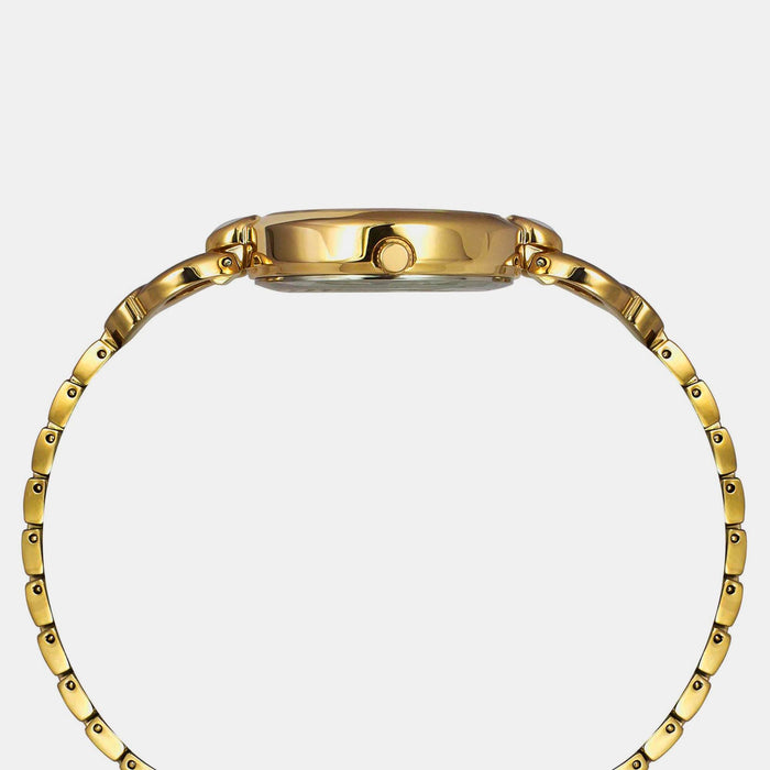 Timex Brass Mother Of Pearl watch