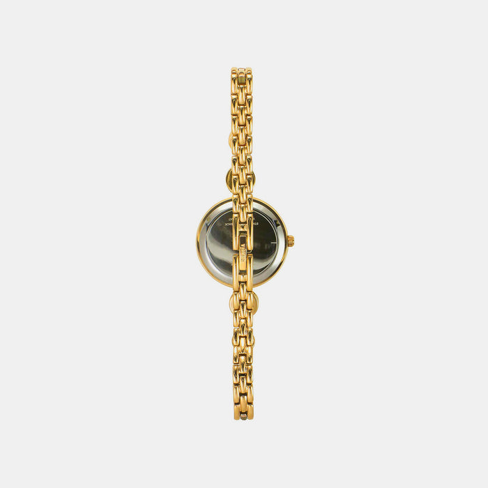 Fria Women Quartz Mother Of Pearl Dial Analog Brass Watch TWEL18200