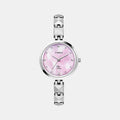Fria Women Quartz Mother Of Pearl Dial Analog Brass Watch TWEL18307