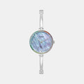 Fria Women Quartz Mother Of Pearl Dial Analog Brass Watch TWEL18404