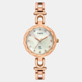 Fria Women Quartz Mother Of Pearl Dial Analog Brass Watch TWEL19902