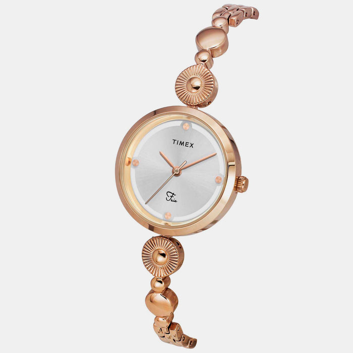 Timex Brass Round watch