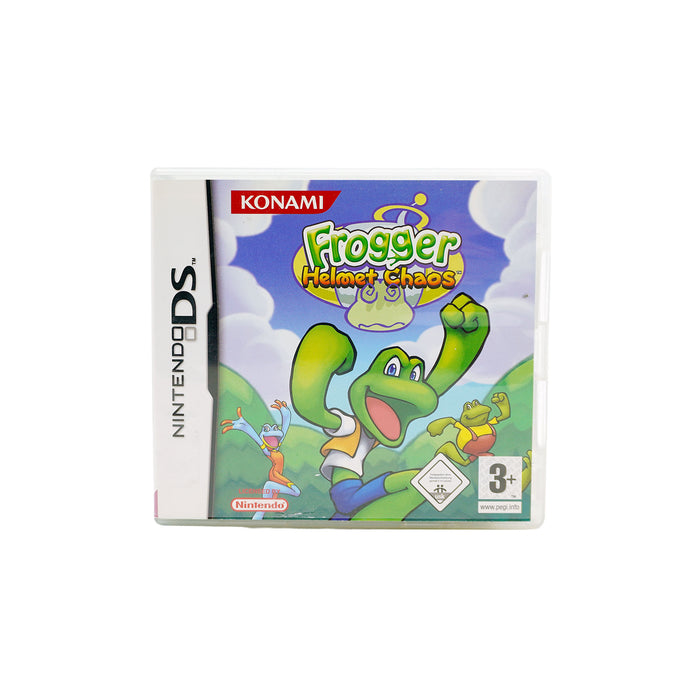Frogger Helmet Chaos für Nintendo DS in Originalverpackung - Vorderseite