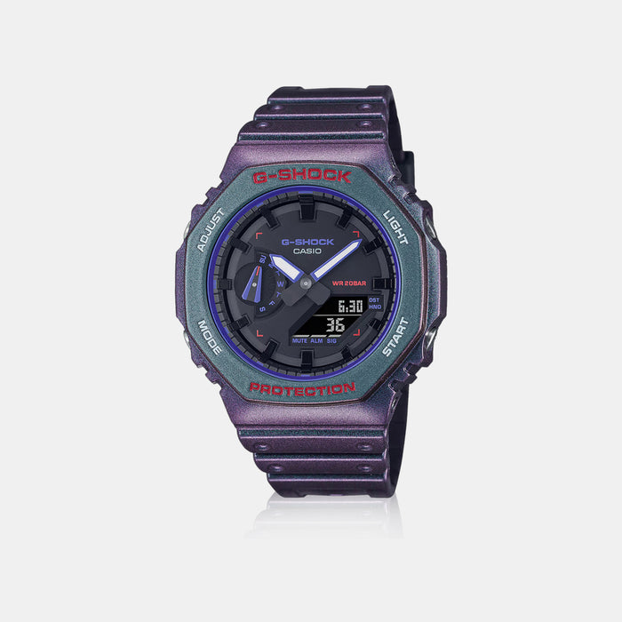 G-Shock Men Quartz Black Dial Analog-Digital Resin Watch G1496
