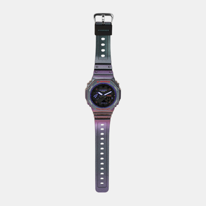 G-Shock Men Quartz Black Dial Analog-Digital Resin Watch G1496