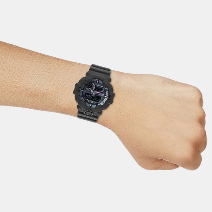 G-Shock Men Quartz Black Dial Analog-Digital Resin Watch G1553
