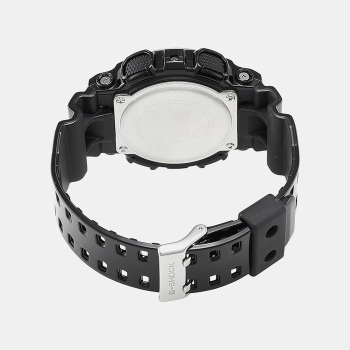 G-Shock Men Quartz Black Dial Analog-Digital Resin Watch G348