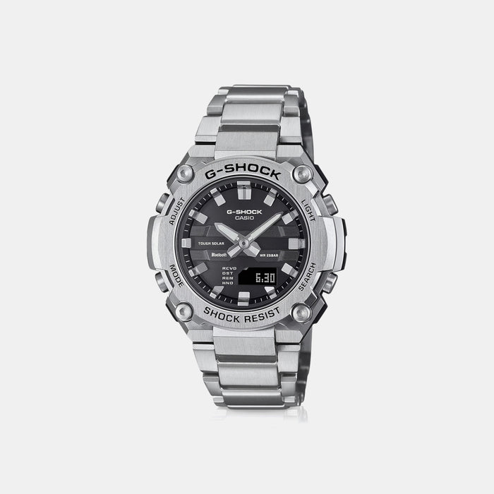 G-Shock Men Quartz Black Dial Analog-Digital Stainless Steel Watch G1543