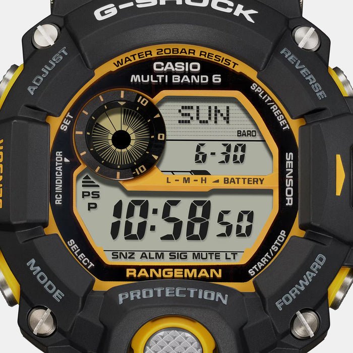 G-Shock Men Quartz Black Dial Digital Resin Watch G1350