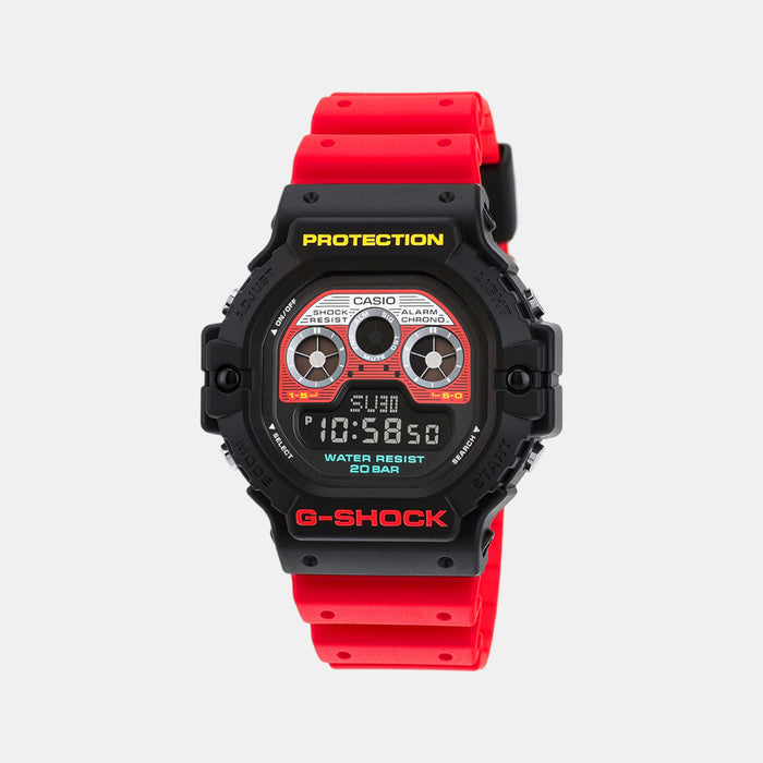 G-Shock Men Quartz Black Dial Digital Resin Watch G1508