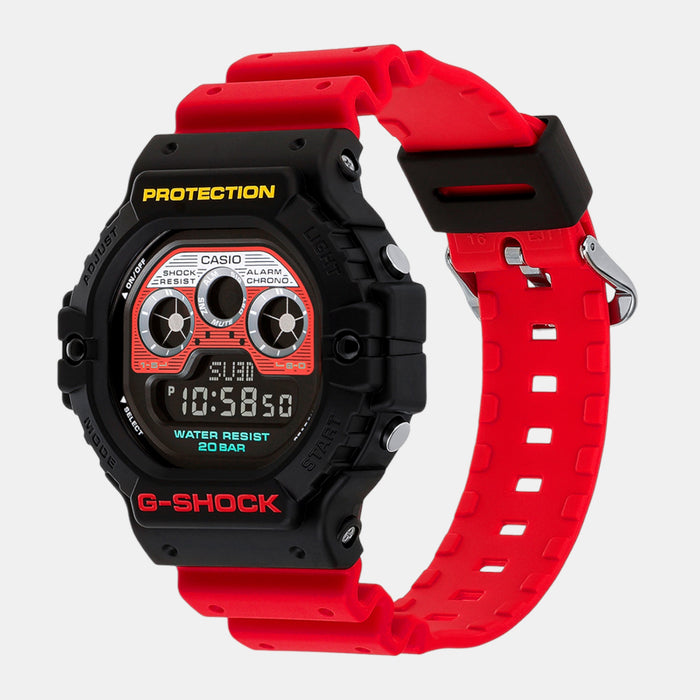G-Shock Men Quartz Black Dial Digital Resin Watch G1508