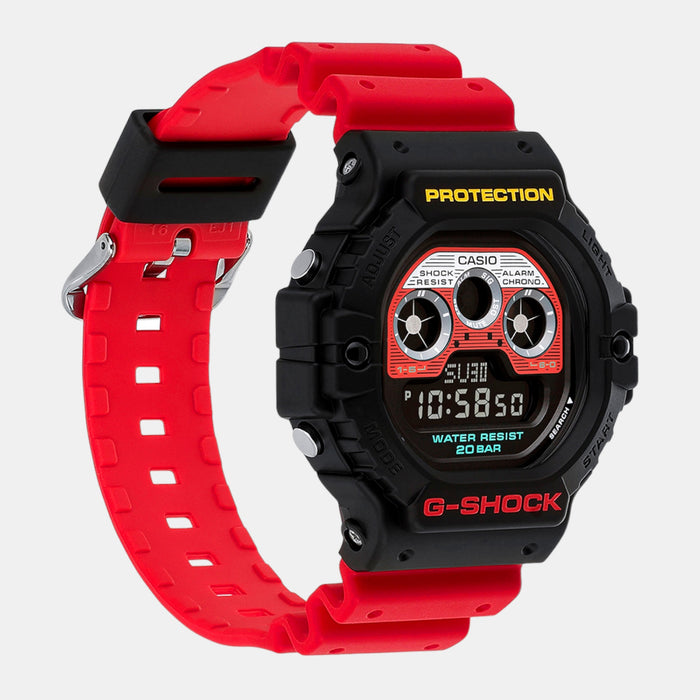 G-Shock Men Quartz Black Dial Digital Resin Watch G1508