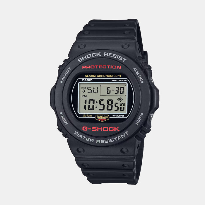 G-Shock Men Quartz Black Dial Digital Resin Watch G1517
