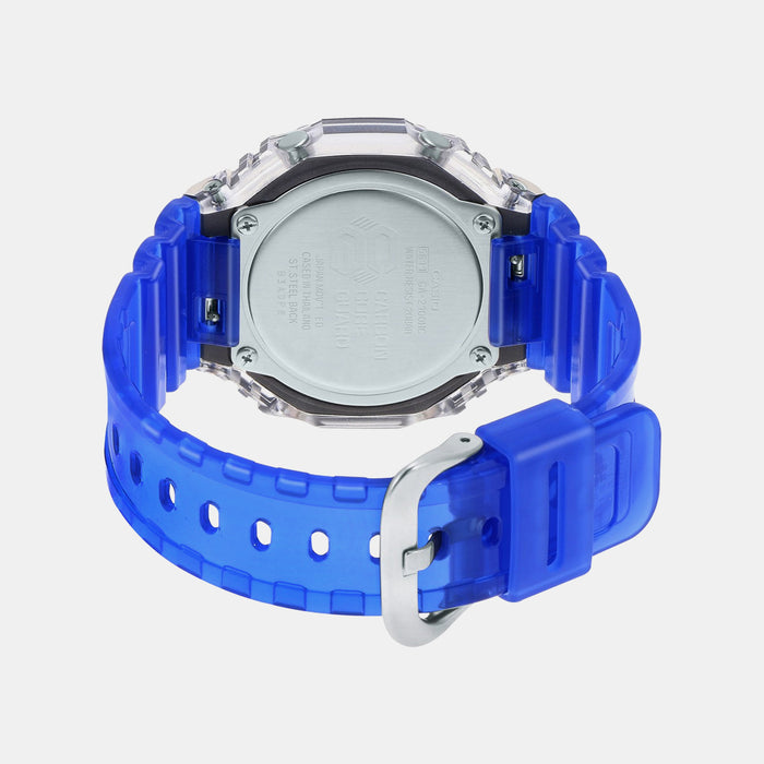 G-Shock Men Quartz Blue Dial Analog-Digital Resin Watch G1116