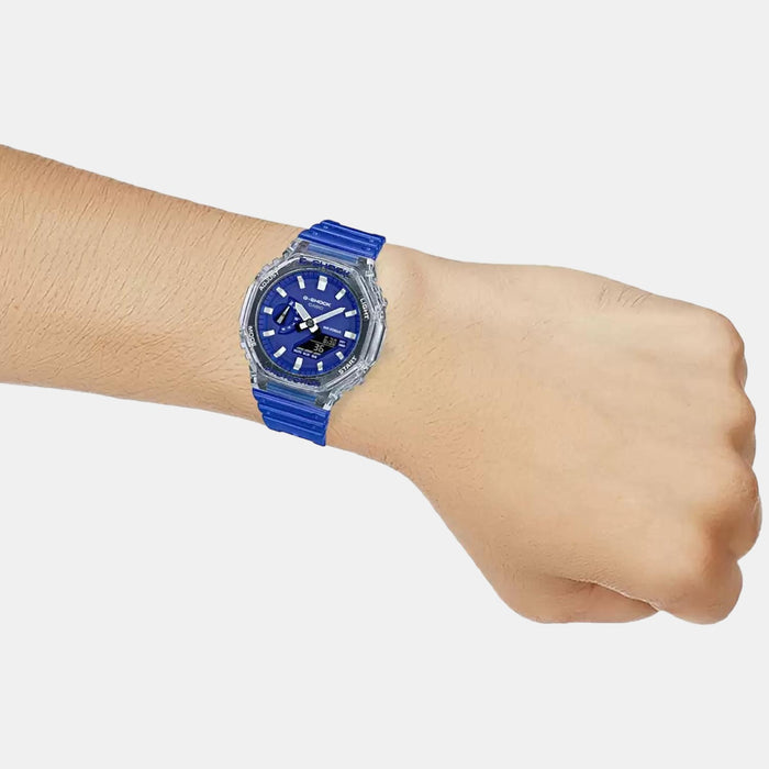 Casio 46 mm Blue Quartz watch