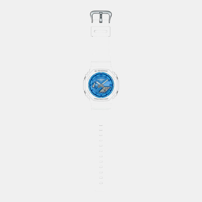 G-Shock Men Quartz Blue Dial Analog-Digital Resin Watch G1470